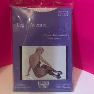 Leg Avenue Fishnet bodystocking  1X-3X